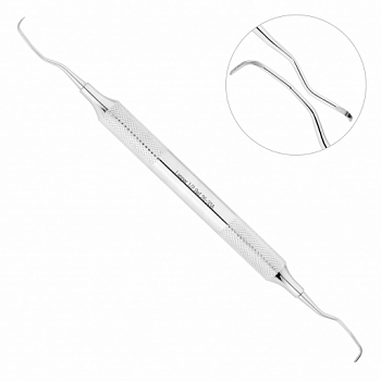 Кюрета Langer, 1/2, ручка CLASSIC, ø 10 мм, 26-33А*