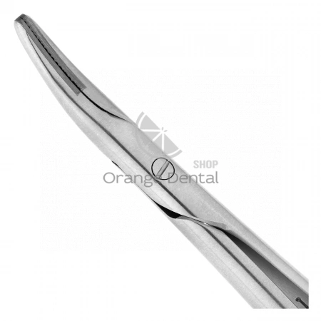 Иглодержатель Micro-Nadelhalter TC, изогнутый, 18 см 40-96TC