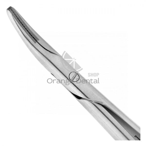 Иглодержатель Micro-Nadelhalter TC, изогнутый, 18 см 40-96TC