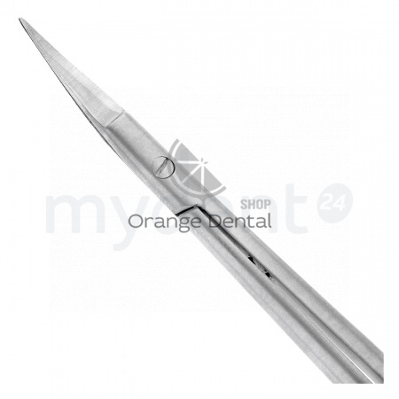 Ножницы хирургические изогнутые Micro Schere TC, 17 см, 40-48B*