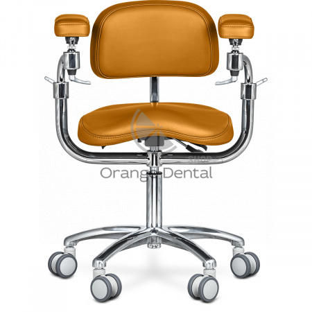 Стул микроскописта Mercury ELITE COMFORT ANLI (темно-желтый)