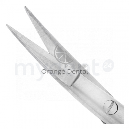 Ножницы хирургические изогнутые Micro Schere TC, 17 см, 40-48B*