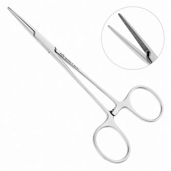 Зажим Halstead-Mosquito прямой, 12,5 см, 20-1*