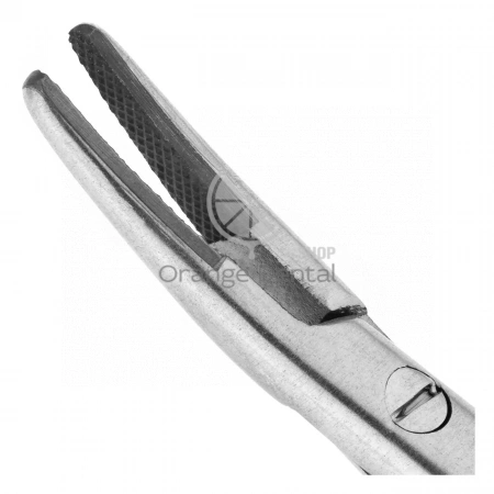 Иглодержатель Micro-Nadelhalter TC, изогнутый, 18 см 40-46
