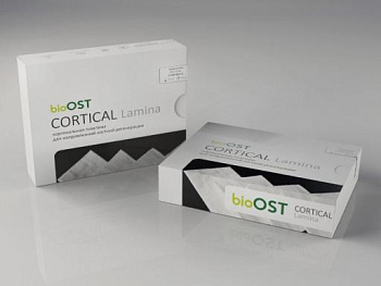 Пластина кортикальная bioOST CORTICAL Lamina/Ламина 25х25х1мм