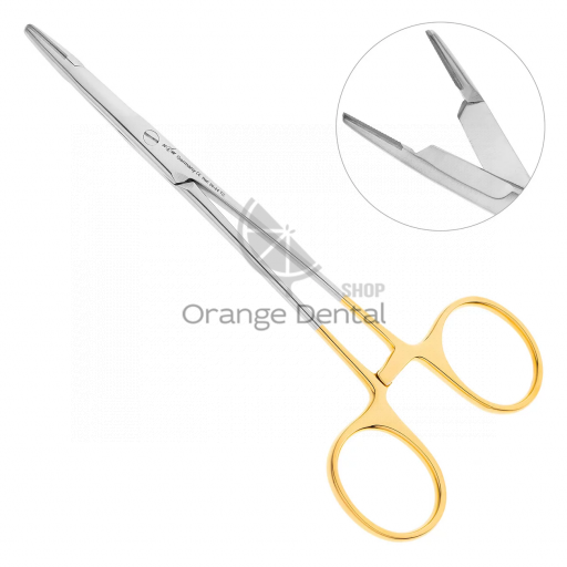 Иглодержатель Olsen-Hegar TC, прямой, 15см 20-24