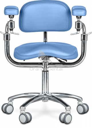 Стул-микроскописта-Mercury-ELITE-COMFORT-Голубой-(HX001-51)