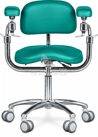 Стул-микроскописта-Mercury-ELITE-COMFORT-Морская-волна-(HX001-10)