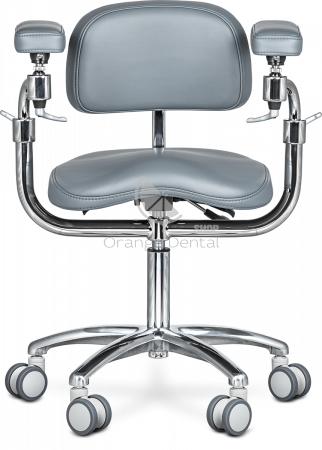 Стул-микроскописта-Mercury-ELITE-COMFORT-Серый-(HX001-32)
